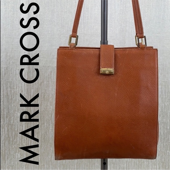 Mark Cross Handbags - 👑 MARK CROSS VINTAGE SHOULDER BAG 💯AUTHENTIC